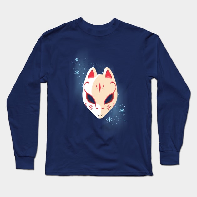 Fox Long Sleeve T-Shirt by Mikoto